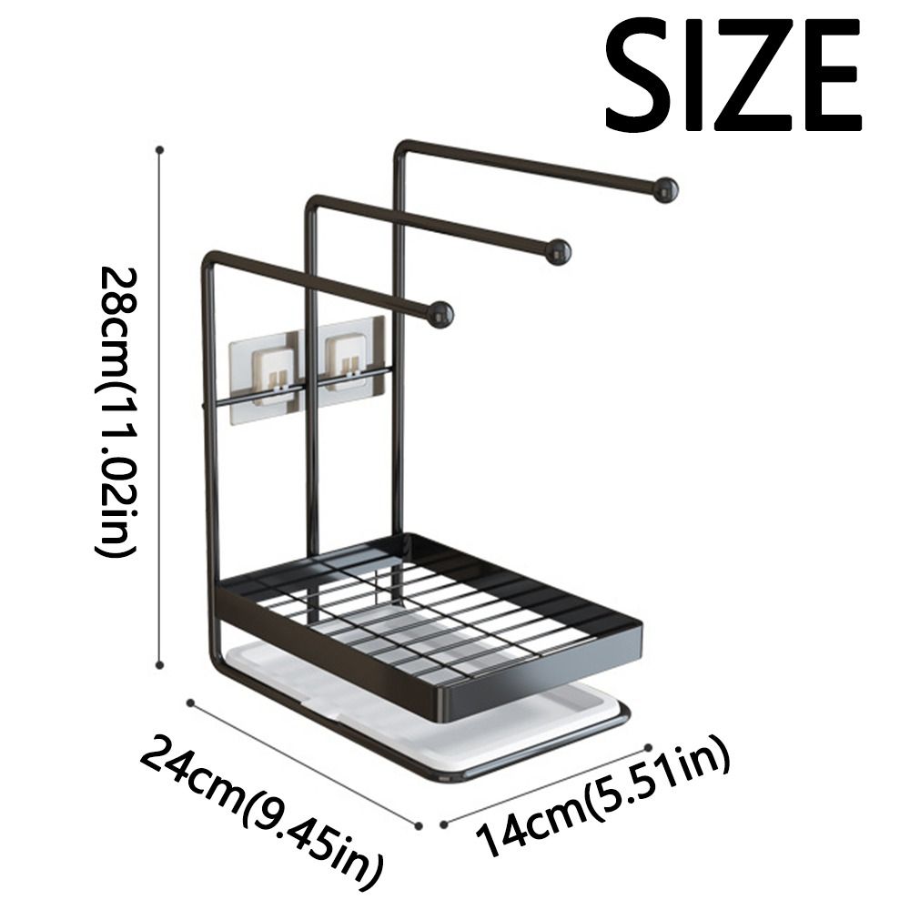 Removable Drain Plate Headband Holder Modern Hair Clip Storage Organizer  Kitchen Utensils