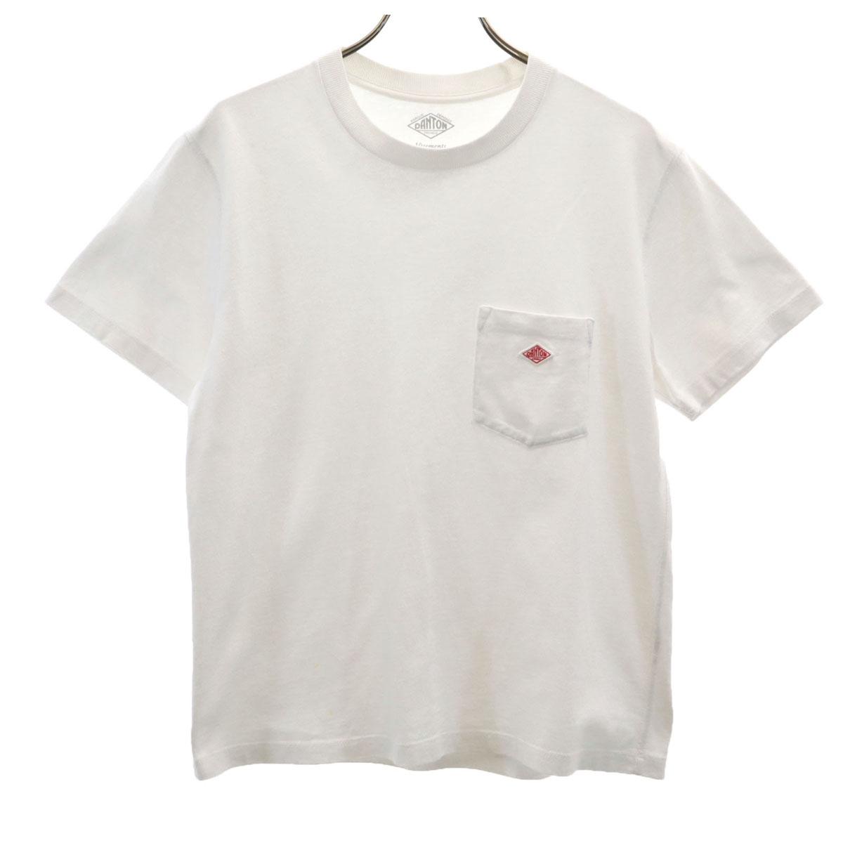 

Danton Short sleeve T-shirt 34 white Plain Pocket T-shirt Women Used