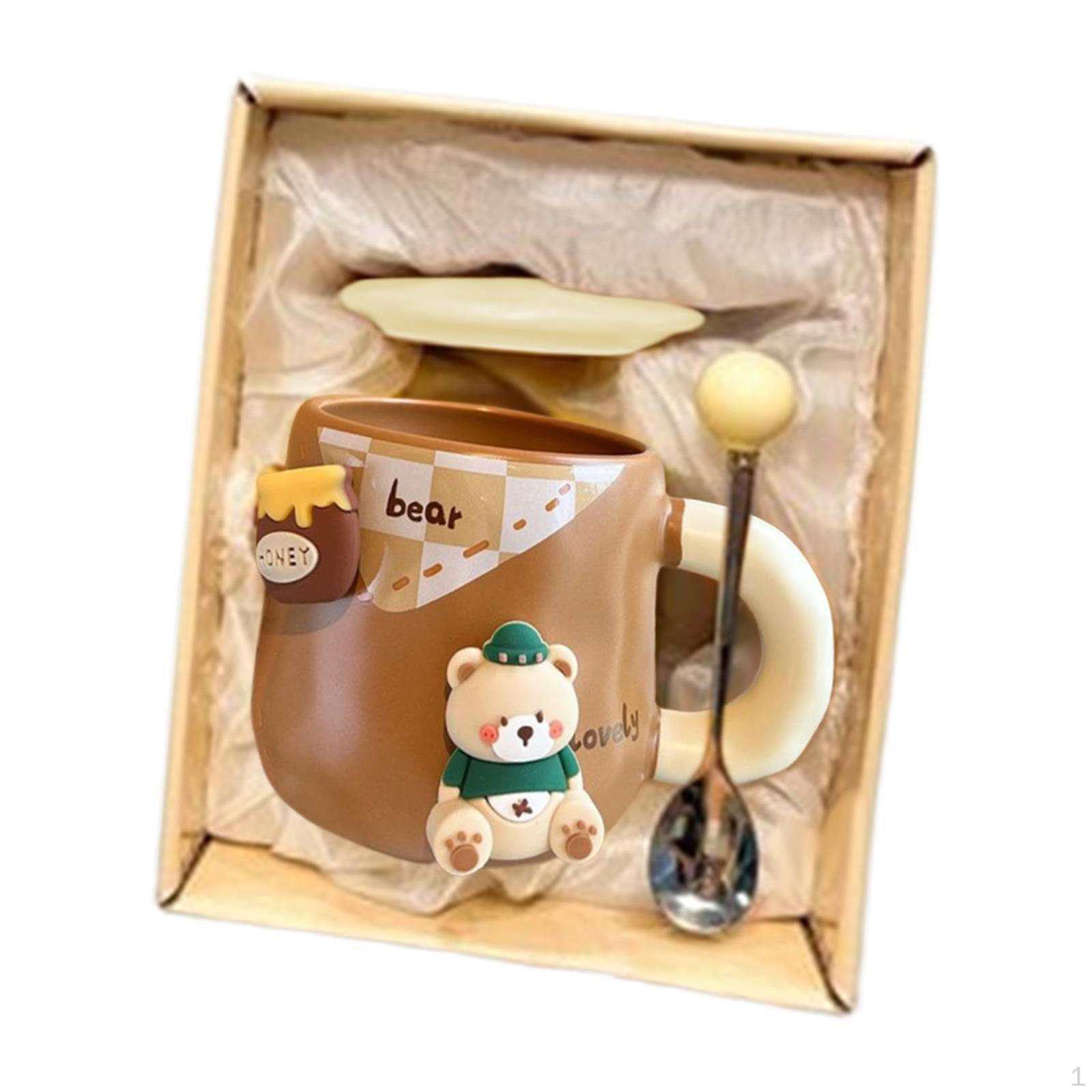 

Керамическая кружка для кофе, чашка для завтрака, животное, креативный очаровательный чай, хлопья для шоколадного латте Style B