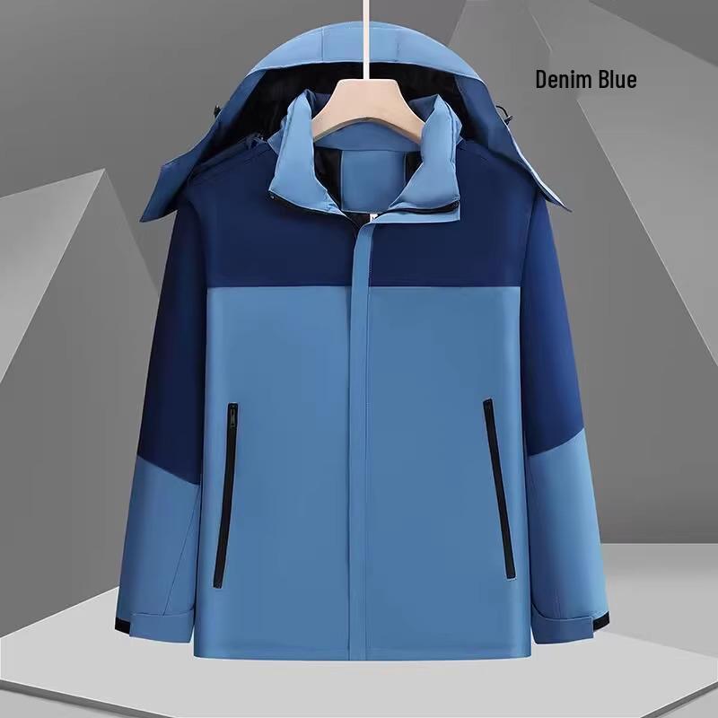 Autumn/Winter Waterproof Outdoor Mountaineering Jacket - Customizable Workwear for Automotive Repair 4XL