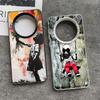B-Banksy Kunst Graffiti Künstler Weiche Handyhülle für Samsung Galaxy S24 S25 FE S26 Edge S23 Ultra S22 Plus S21 + Stoßfeste Hülle Ba