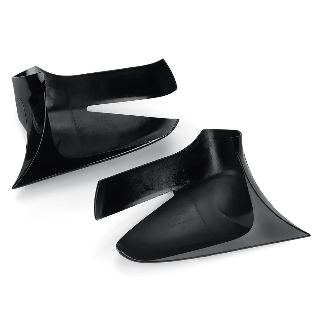 2ks Auto Add-on Kryt zpětného zrcátka Krytka zadního zrcátka Krytka pouzdra pro Honda Civic 8. 2005-2011 lesklá černá