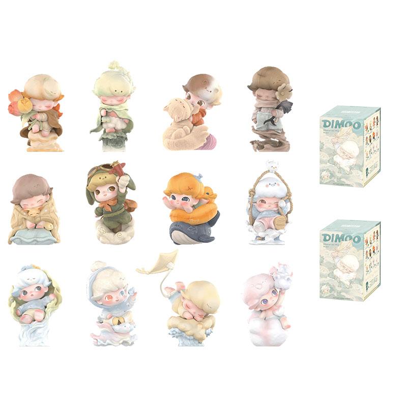 POP MART Dimoo Limited Time Figure Mystery Boxes Single Mystery Box/Whole Box 12 Pcs PPMT-2512-0042