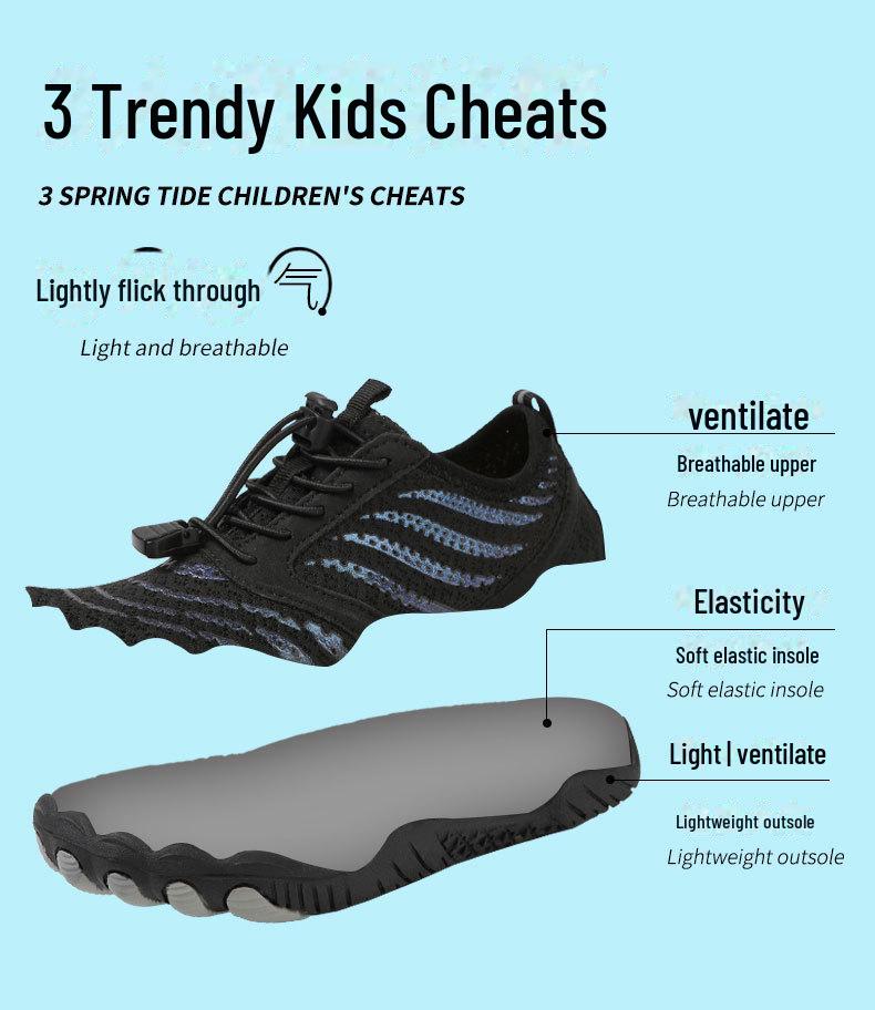 Schnelltrocknende Wasserschuhe für Damen und Herren, rutschfeste und schnittfeste Eltern-Kind-Schuhe, für das Sea Rafting, River Tracing und Barfuß-Schwimmschuhe für Kinder.