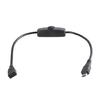 USB 2.0 To Small USB Extension Cord with Power Control Button for Efficient Charging of Smartphones and Tablets