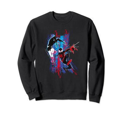 Marvels Spider-Man: Into the Spider-Verse Teil 1 Spider-Duo Sweatshirt
