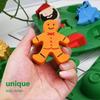 Cute Chocolate and Candy Molds Snowman Shape 3D Xmas Baking Mold DIY Cake Decorating Tool  Oven