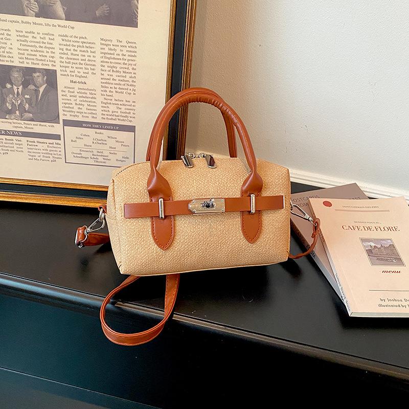 Kissenbezug Modische Boston Handtasche, Einzelner Schultergurt, Damen Tasche