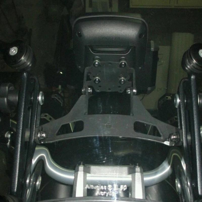 Für GUZZI NORGE 1200 GT 4V STELVIO NTX 1200 Motorradzubehör Handyhalter GPS-Navigationshalterung Frontständerhalterung