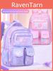 Schulrucksack aus Nylon mit luftgepolsterten Tragegurten für Mädchen im Grundschulalter