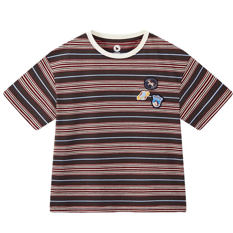 Boy s Casual Striped Short Sleeve T-Shirt 130