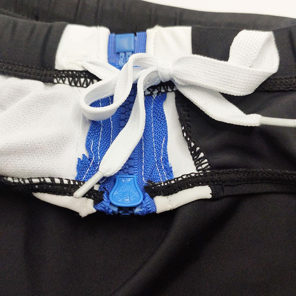 Offener Reißverschluss Regenbogen Herren Slip Sexy Badeanzug für Männer Surfen Bademode Low-Rise