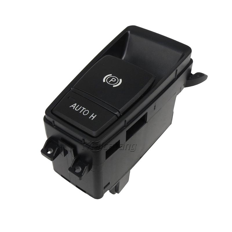 For BMW E70 X5 E71 E72 X6 Parking Handbrake Brake Switch Button Parking Brake Control Switch Auto Parts H Hold 61319148508