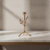 Bird and Branch Candle Holder Vintage Decorative Candlestick Sturdy for Tabletop
