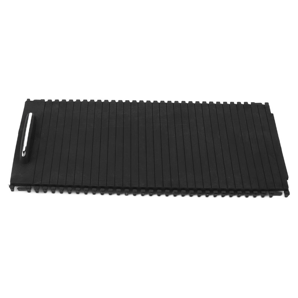 Center Console Slide Roller Cup Holder Blind Cover A20468076079051 Replacement for MercedesBenz W204 W212(Black )