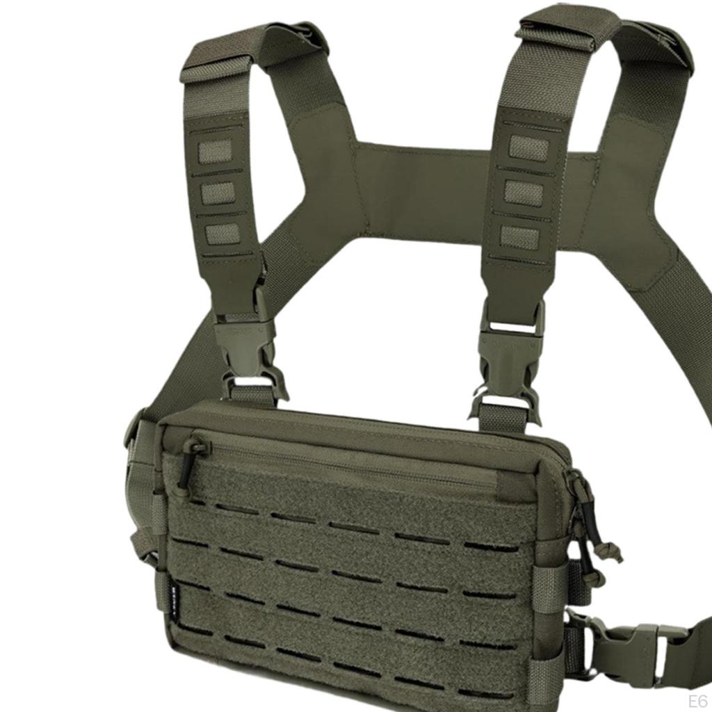 Chest Pack Utility Waterproof Pouch for Workout Cycling Rock Climbing