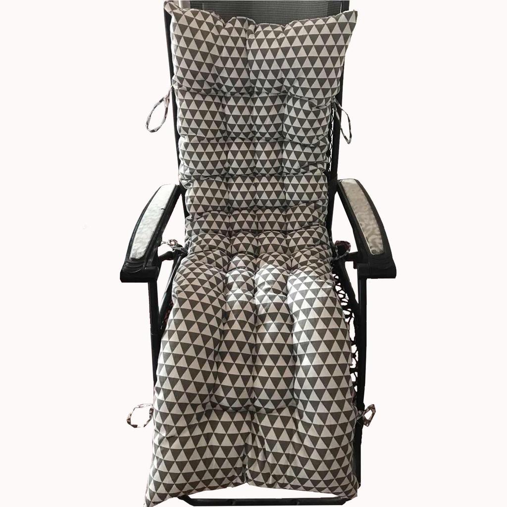Autumn & Winter Flannel Rocking Chair Cushion - Thick, Double-Sided, Foldable Recliner Pad
