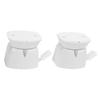 RV Door Catch Prevents Door Shake White Sturdy Stopper for Motorhome Travel Trailers 5th Wheel Trailers
