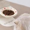 Ceramic Pet Cat Dog Bowl Adjustable Height Adjustable Pet Ceramic Bowl Against Upset Height Bowl