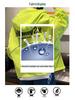Boys' 2026 Spring Hooded Windbreaker Jacket - Trendy and Casual Sportswear for Medium to Large Kids