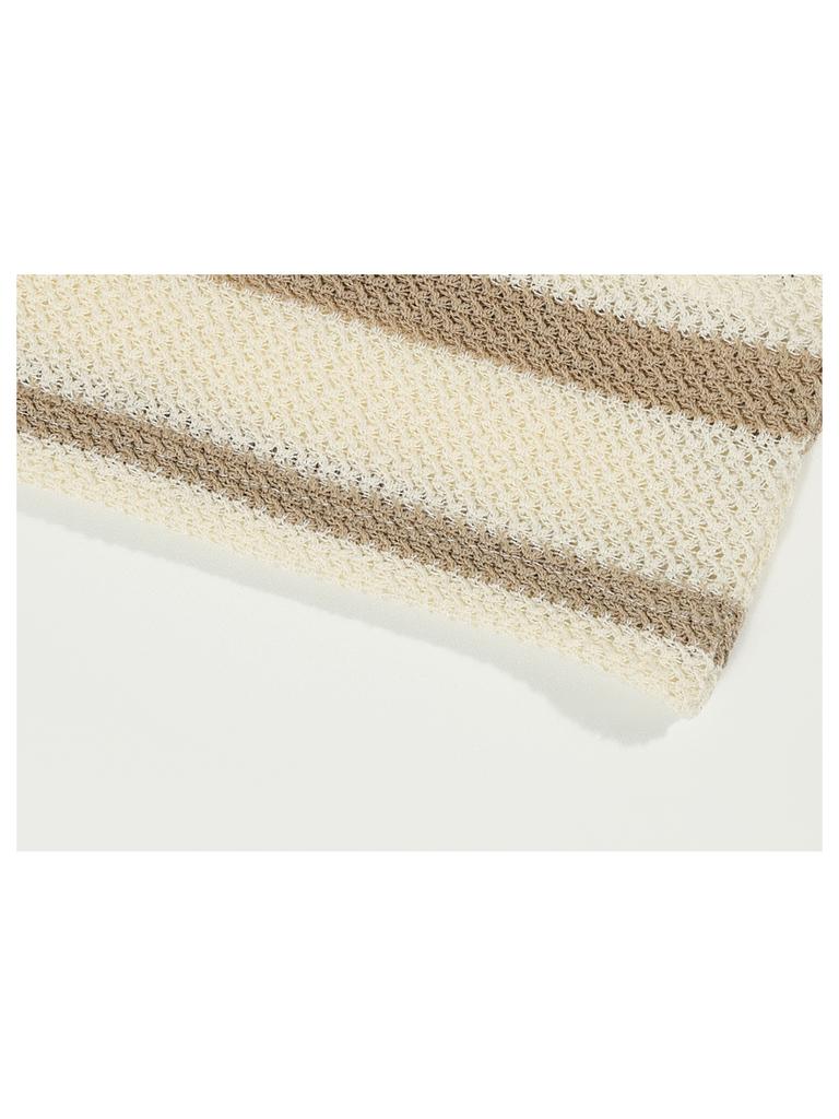 GUBIN Striped Knit Sleeveless