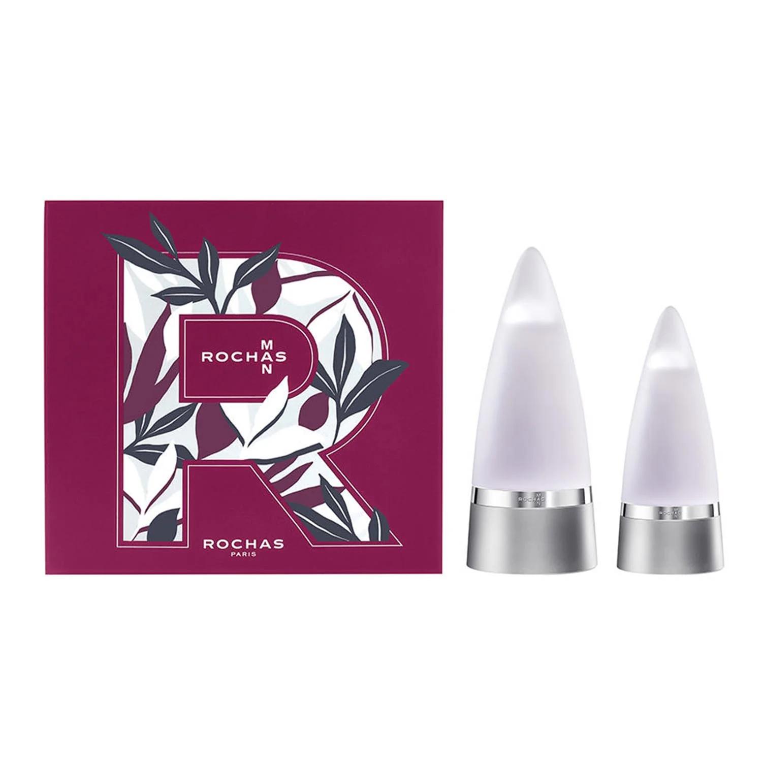 

Rochas Man Eau De Toilette 100ml Spray Eau De Toilette 50ml Spray