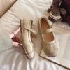 Flats Women Loafers Shoes Suede Ballet Shoes Woman Sneakers 2025 New Trend Sandals Summer Designer Mary Jane Zapatillas De Mujer