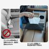 YINKE Car Tissue Headrest PU Large Car Interior Decor Tissue Box Case, Compatible, Leather, Capacity, Water-Repellent, Fixed,