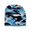 Children's Hats Autumn and Winter New Acrylic Knitted Hats Jacquard Camouflage Wool Hats Children and Boys Cold Hats 2025