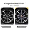 For Toyota 4pcs 56/60mm Car Wheel Center Hub Cap Rim Cover Stickers Crown GR Corolla YARIS Auris C-HR Hilux Vios Prius