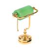 1:12 Puppenhaus Miniatur Schreibtischlampe Led Lampe Grün Postbote Licht Möbel Dekor