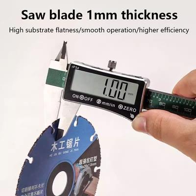 Aluminum Alloy Woodworker Saw Blade Multifunctional Cutting Blade Angle Grinder Cutting Machine Saw Blade Wood Cutting Slice