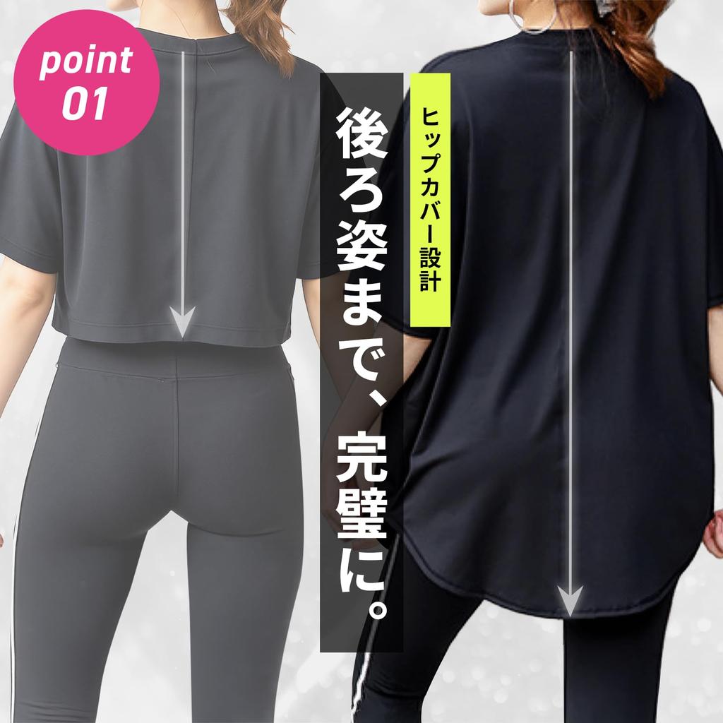 Finalis Yoga Hot Long Loose Stays and Comfortable Olive Women's Top, Pilates, Sports, Fitness, Yoga, Gym, Quick-Drying, Flattering, Length, 5/8