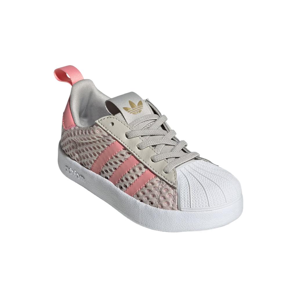 Adidas Originals Adifom Superstar 360 Shoes Comfortable Versatile Fashion Trendy Kids Skate Shoes Kids Shoes Brown Pink JH7471