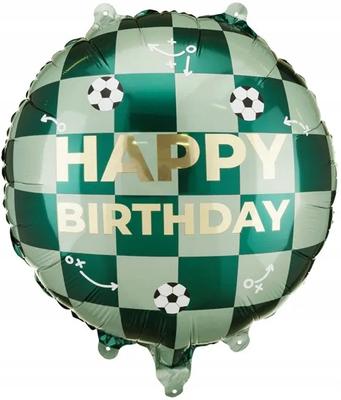Foil Balloon Football Happy Birthday Football Fan Match Birthday 35Cm
