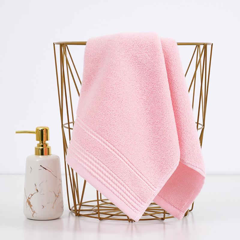 > Mjukt absorberande handduk i 32-trådig ren bomull för hemmet och daglig ansiktstvätt