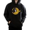 Looney Tunes Mens Daffy Duck Dotted Profile Hoodie