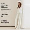 Pupu Maternity Wide-Leg Sun Protection Pants - Spring/Summer Lightweight Loose-Fit Casual Wear