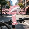 Supporto per telefono cellulare per bicicletta e motocicletta con parasole e blocco automatico
