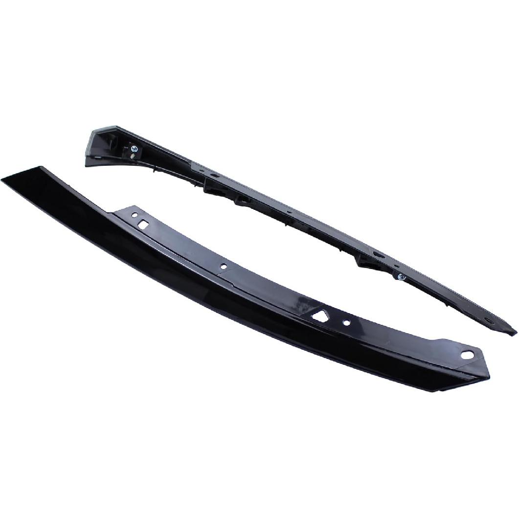 

ApplianPar Left and Right Side Grille Molding Trim Extension Kit for Honda Civic 2017-2021