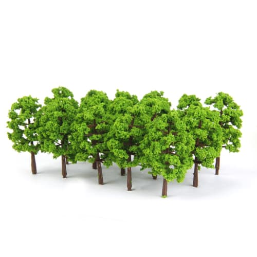 [Generic] 20 Model Trees for Railway Models, Dioramas, and Miniature Gardens