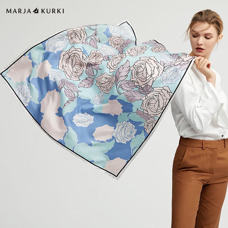 Maria Gucci Women s Mulberry Silk Square Scarf