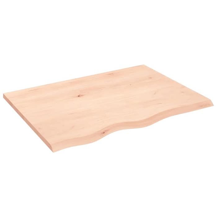 VidaXL Étagère murale 80x60x2 cm bois de chêne massif non traité 363551