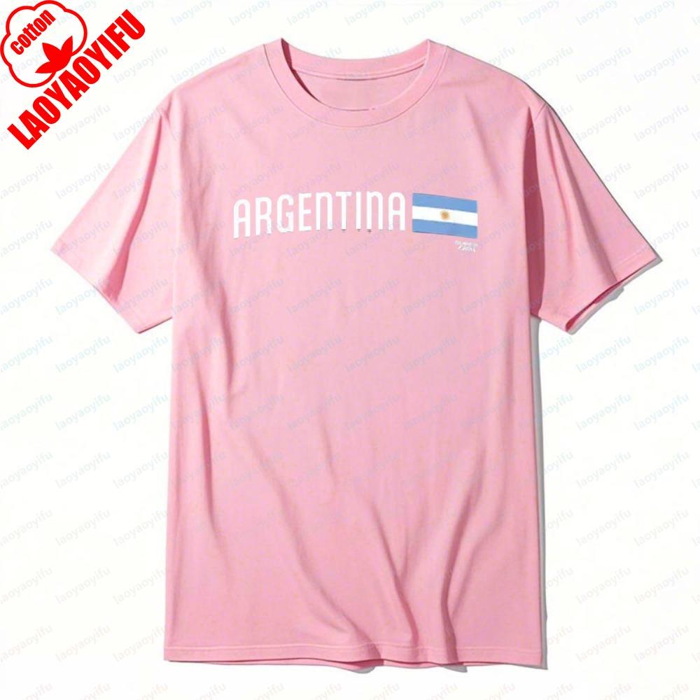 

Argentina Football Fan TShirt Soccer Sports Events National Flag Graphic Minimalist Tops Summer Vintage Classic Mens Clothing S