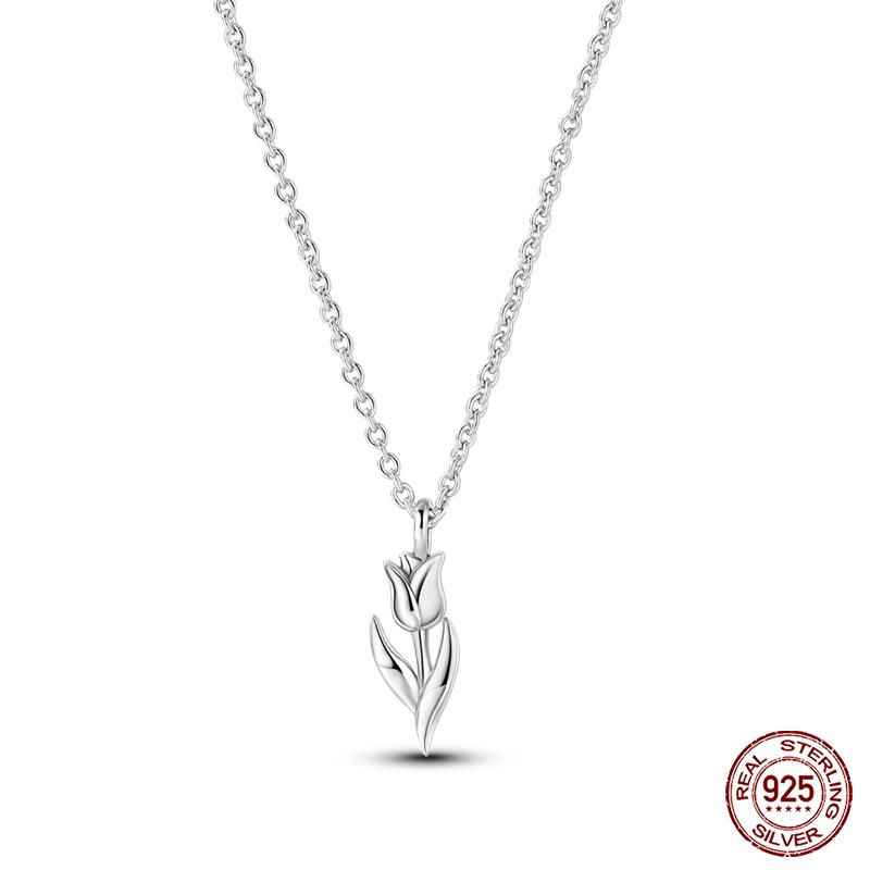 925 Silver Luminous Firefly Heart Shaped Zircon Pendant Necklace For Women Fashion Anniversary Birthday Jewelry Gifts