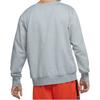 Nike Dry Sweatshirts Men's Gray Crew Neck Moderate Other CK6359-063
