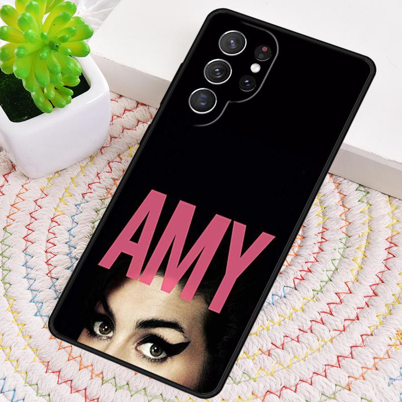 Amy Winehouse Legardary Singer Phone Case for Samsung Galaxy Note 10 Pro S26 Ultra S23 S24 FE S25 S21 S22 PLUS Shockproof Cove