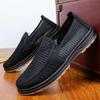 Summer Cloth Shoes for Men, Breathable, Casual, Soft-soled, Middle-aged and Elderly, Deodorizing, Slip-on Sandals