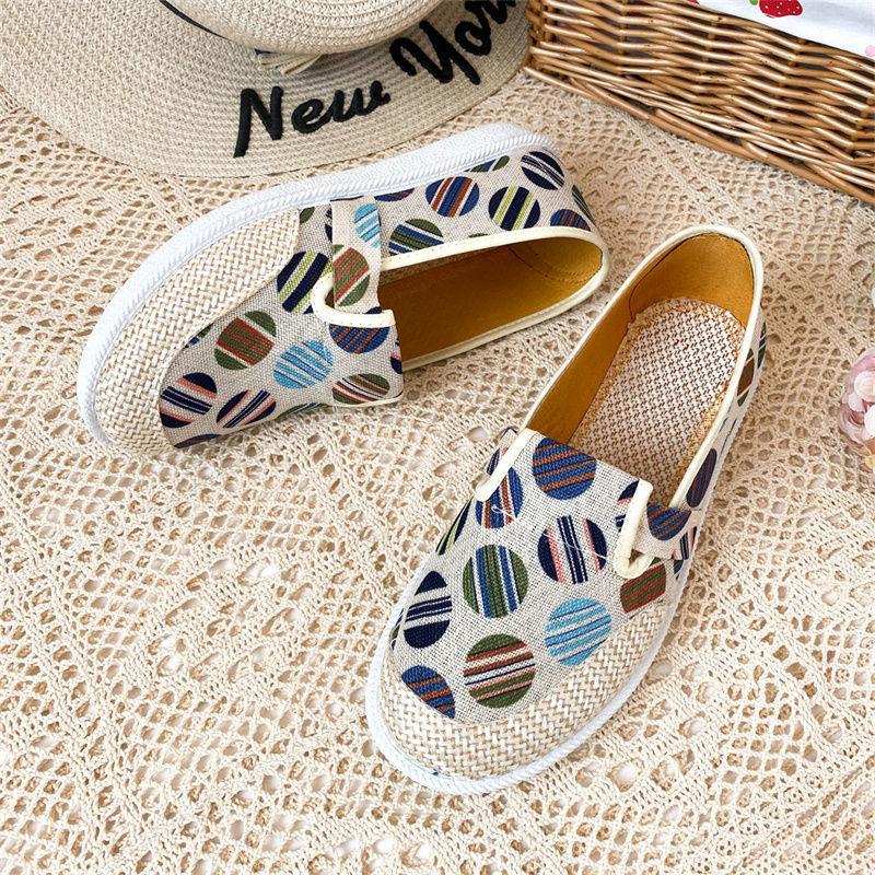 Женская обувь Старая пекинская тканевая обувь Обувь для матери Туфли на плоской подошве — фото 10