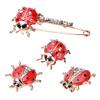 Red Ladybug Animal Enamel Design Brooch Pin  Jewelry For Women  Sale